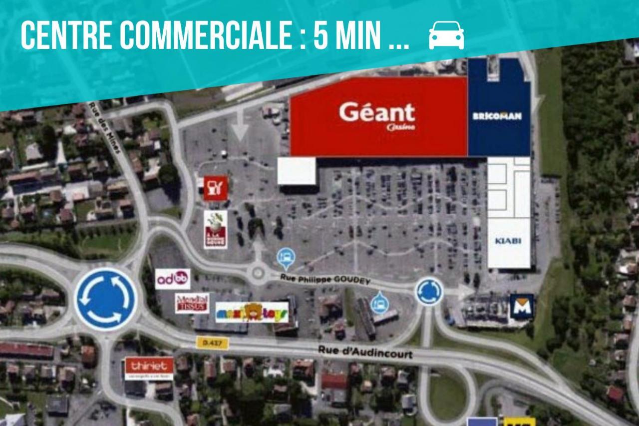 Le 101-Gregimmo-Appart'Hotel Audincourt Eksteriør billede